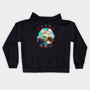 Cayna In The Land Of Leadale Kids Hoodie